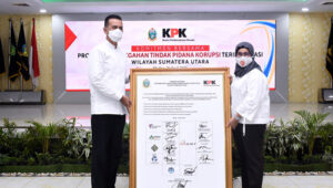 BUMD Pemprov Sumut Tandatangani Komitmen Pencegahan Korupsi dengan KPK