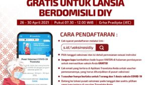 Buka Sentra Vaksinasi Covid-19, Pemda DIY Kolaborasi dengan Traveloka Percepat Vaksinasi Lansia