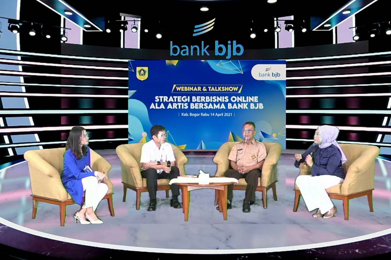 Gelar Webinar Bertajuk “Strategi Berbisnis Online Ala Artis ”, bank bjb Paparkan Tips & Trik Maksimalkan Perkembangan Teknologi Berjualan Secara Online