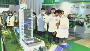 Usung Tema Gold and Diamond, Pegadaian Bangun Tower Baru 22 Lantai