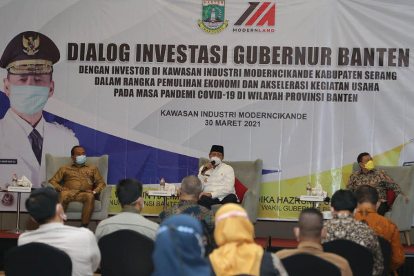 Banten Catat Hasil Investasi Positif pada Triwulan I Capai Rp 14,78 Triliun