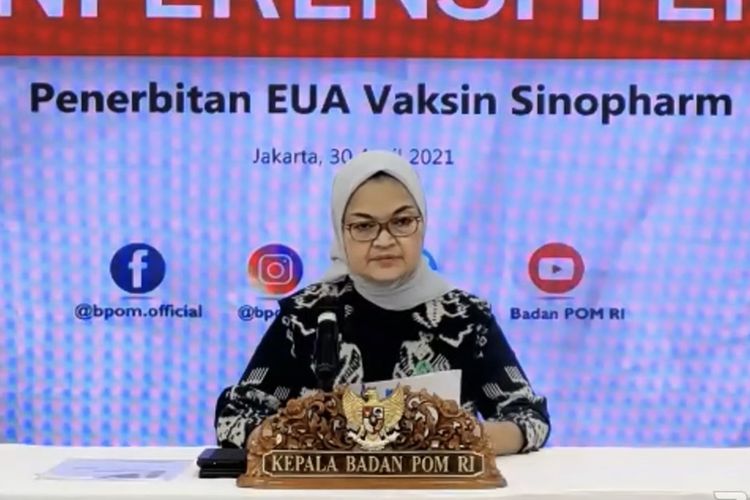 Efikasi Capai 78%, BPOM Setujui Penggunaan Vaksin Sinopharm