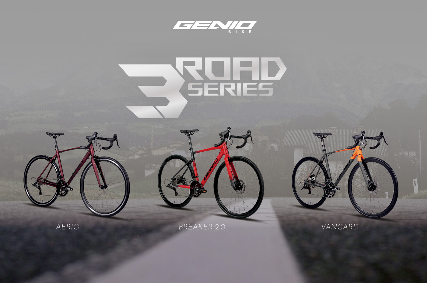 GENIO 3ROAD SERIES: Sepeda Ekonomis Berspesifikasi Tinggi