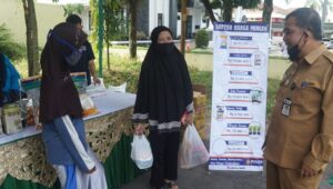 Gelar Pasar Murah, Pengunjung Diminta Disiplin Protokol Kesehatan