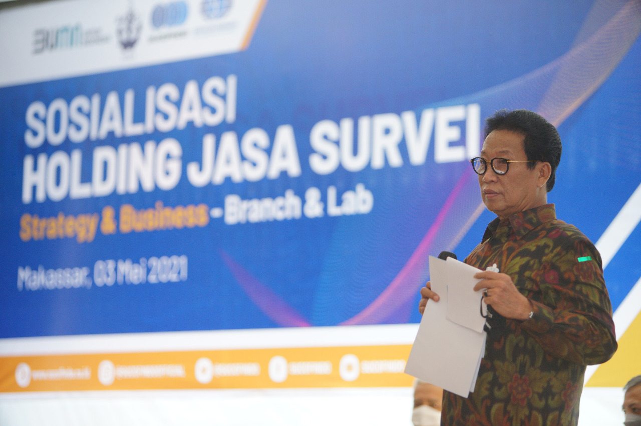 Gelar Sosialisasi, BUMN Jasa Survei Siap Berkolaborasi Untuk Kemajuan Indonesia Timur