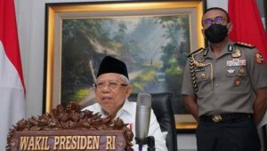 Halal Bihalal IKA UB, Ma’ruf Amin Singgung Ekonomi Syariah