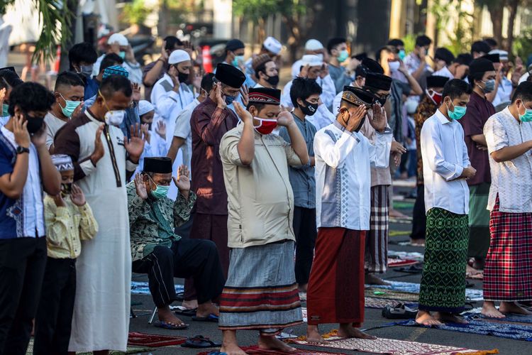 Menag Terbitkan Panduan Penyelenggaraan Shalat Idul Fitri, Ini Materinya