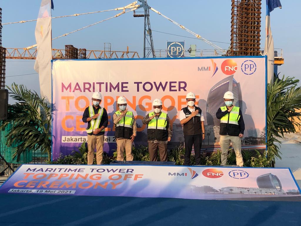 PTPP Topping Off Ceremony Maritime Tower