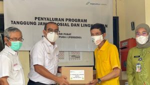 Peduli Sesama, Angkasa Pura I Salurkan Kembali Bantuan 400 Paket Sembako