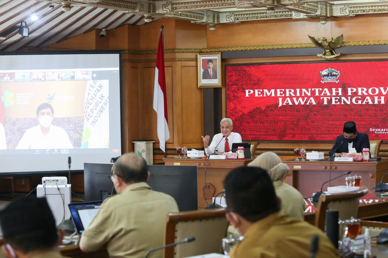 Pemprov Jateng Fokus Tuntaskan Covid-19 di Tiga Kabupaten