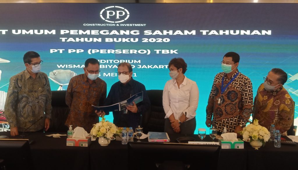 RUPST 2020, PTPP Ubah Jajaran Direksi dan Komisaris