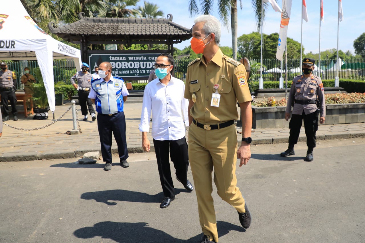 Seluruh Wisata di Kabupaten Magelang Ditutup Saat Lebaran, Ganjar Berharap Ini Bisa Jadi Contoh