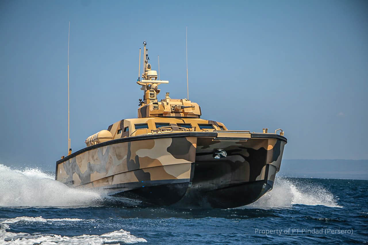 Tank Boat  Antasena Sukses Jalani Sea Trial & Firing Test