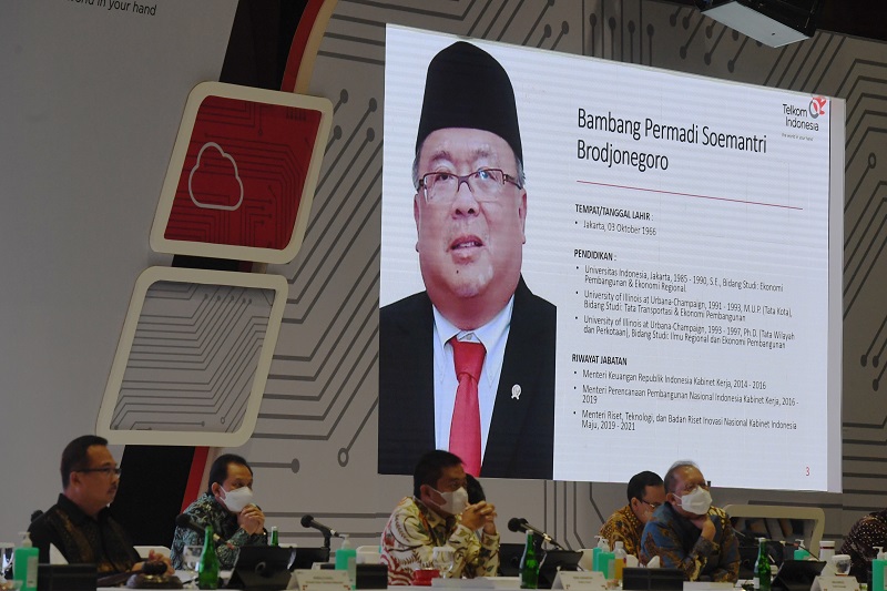 Telkom Tetapkan Bambang Brodjonegoro Sebagai Komisaris Utama