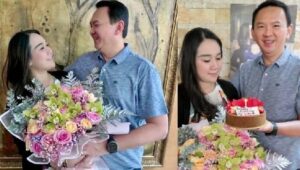 Tulis Surat Romantis untuk Istri yang Ulang Tahun, Begini Potret Kemesraan Ahok dan Puput