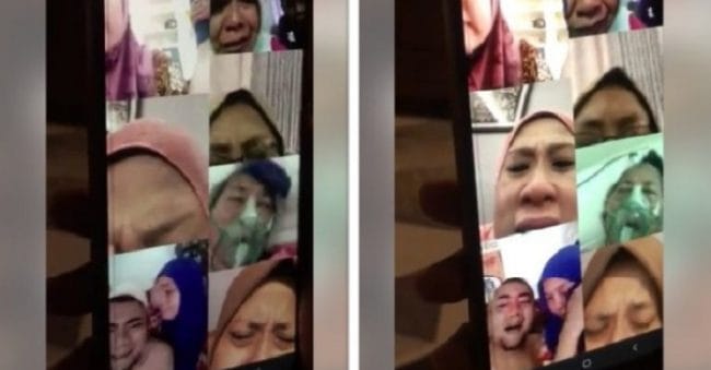 Viral Video Perpisahan Anak dan Ibunya yang Meninggal Karena COVID-19, Bikin Pilu