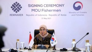 Indonesia-Korsel Kerja Sama Untuk Pelindungan Awak Kapal Perikanan
