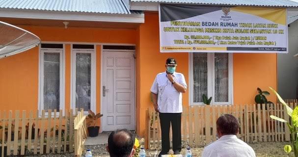 KemenPUPR Bedah 1500 Unit Rumah Tidak Layak Huni Solok