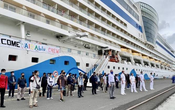 Kemenhub Berangkatkan 242 Kru Kapal Pesiar ke Jerman