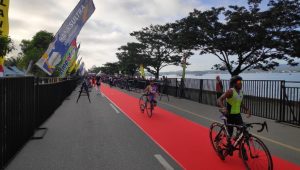 Kendari Triatlhon 2021 Resmi dibuka Menparekraf Secara Virtual