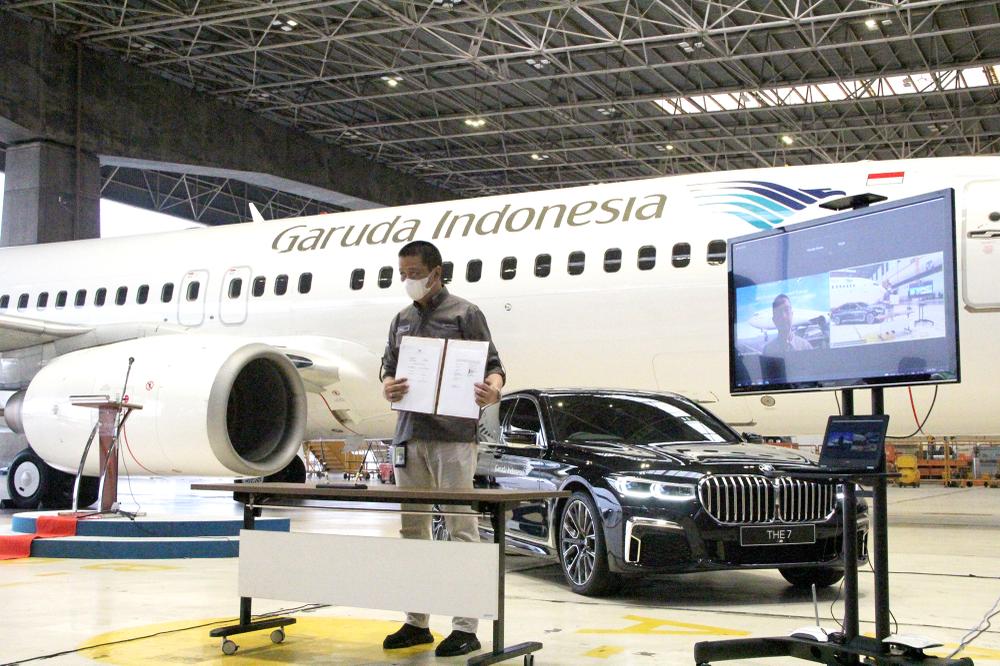 Layani Penerbangan Premium, Garuda Indonesia-BMW Luncurkan Program “The Prestige Service”