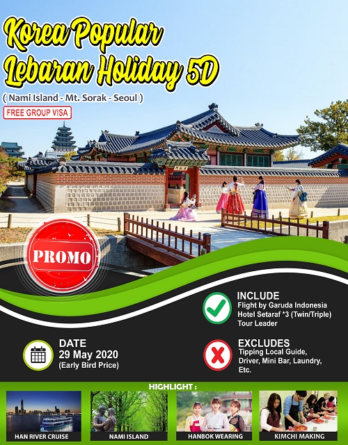 Paket Tour Korea Selatan Murah 2021 | SENTOSA WISATA