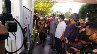 Pertama di Indonesia Timur, PLN Resmikan SPKLU di Makassar