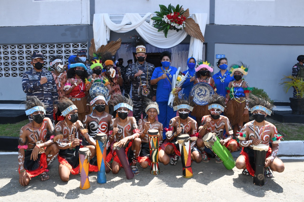 Kasal Resmikan Balai Pengobatan (BP) Amphibi Lantamal X Jayapura