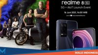 realme 8 Siap Meluncur dengan Kecepatan 5G