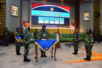 Kasau Lantik Marsda TNI Samsul Rizal, S.I.P., M. Tr. (Han) Sebagai Pangkoopsau III Yang Baru