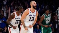 New York Knicks mengalahkan Boston Celtics dengan liar, meskipun ceroboh, pembuka perpanjangan waktu ganda – Majalah Time.com