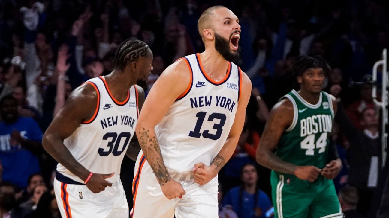 New York Knicks mengalahkan Boston Celtics dengan liar, meskipun ceroboh, pembuka perpanjangan waktu ganda – Majalah Time.com