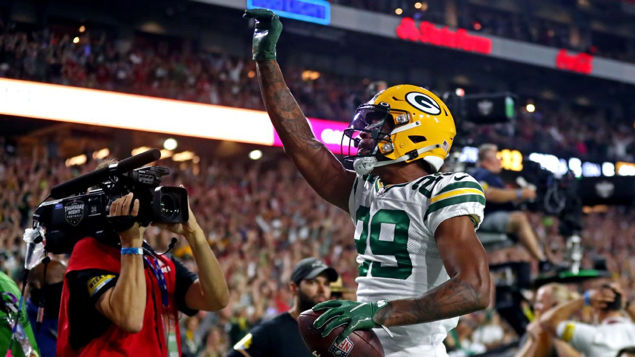 Rasul Douglas dari Green Bay Packers menikmati game-saving INT vs. ex-team Cardinals – Majalah Time.com