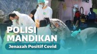 Salut! Polisi ini Mandikan Jenazah Pasien Covid Sendirian Lantaran Tak Ada Tetangga yang Berani | Keepo.me