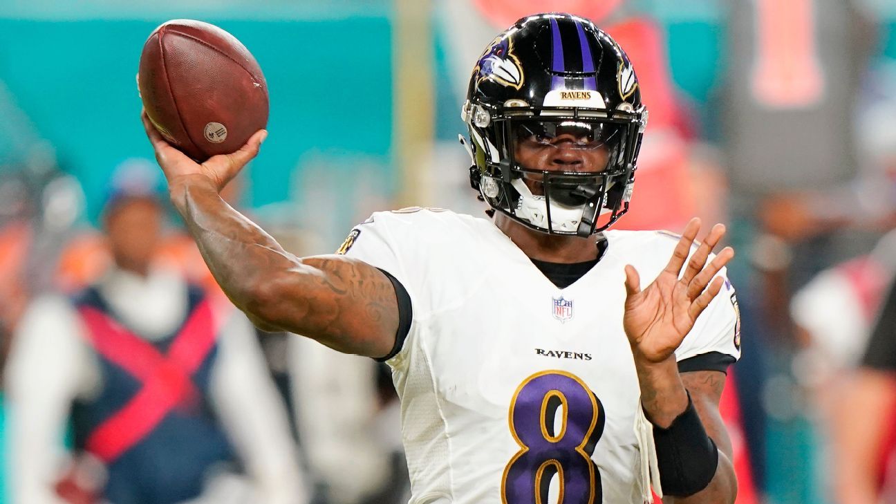 Baltimore Ravens QB Lamar Jackson melewatkan latihan dengan penyakit yang tidak terkait COVID – Majalah Time.com