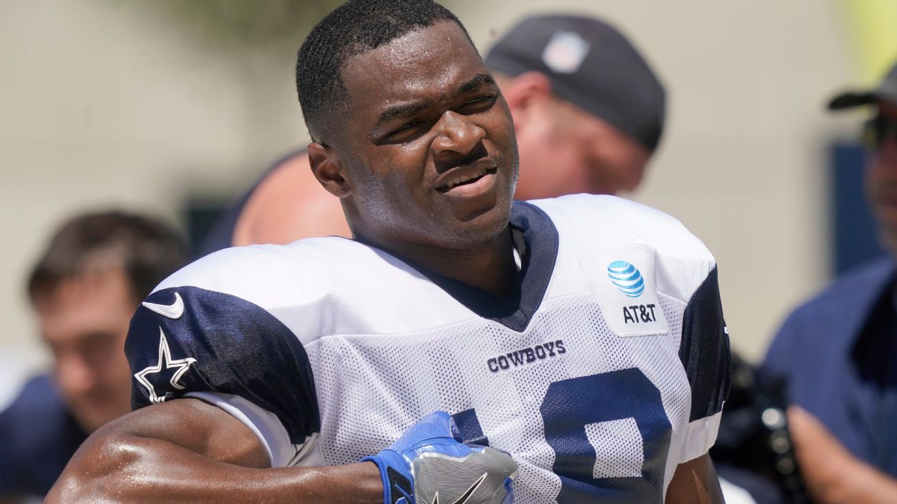 Dallas Cowboys WR Amari Cooper didenda karena pelanggaran COVID-19 di game Mavericks, kata sumber