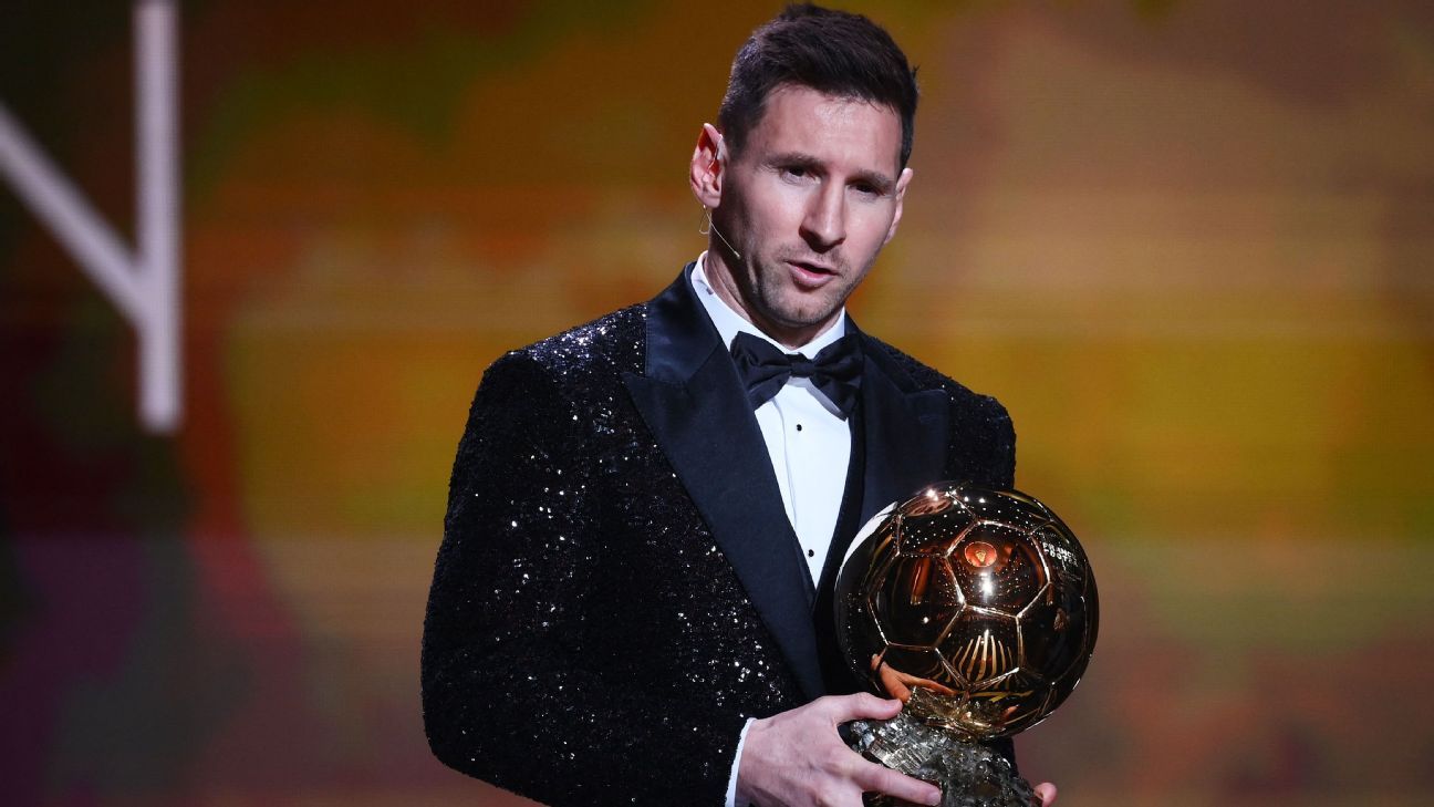 Lionel Messi dari PSG mengalahkan Robert Lewandowski dari Bayern untuk memenangkan rekor Ballon d’Or . ketujuh – Majalah Time.com