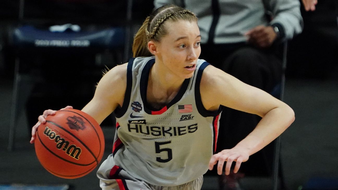 Paige Bueckers di antara lima UConn Huskies dalam 50 kandidat pramusim Teratas untuk Penghargaan Kayu 2022 – Majalah Time.com Paige Bueckers di antara lima UConn Huskies dalam 50 kandidat pramusim Teratas untuk Penghargaan Kayu 2022 – Majalah Time.com