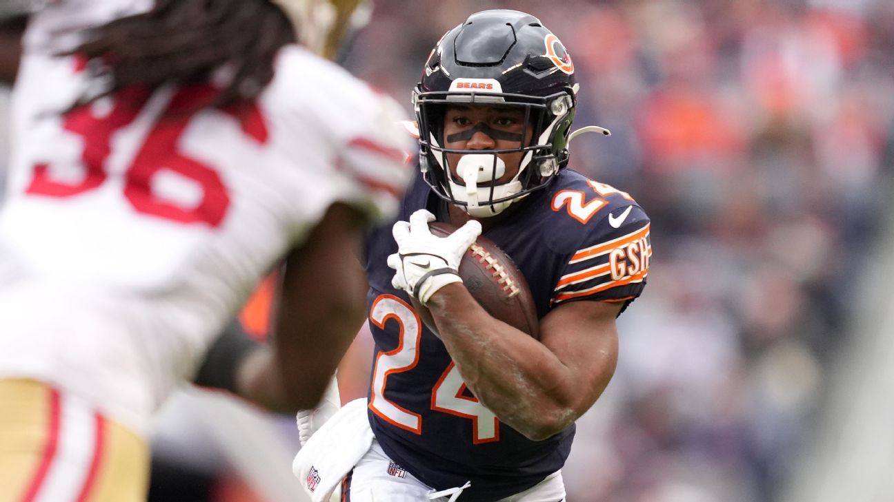 Pemula Chicago Bears, Khalil Herbert, terus menjalankan permainan hidup-hidup tanpa David Montgomery – Chicago Bears Blog – Majalah Time.com