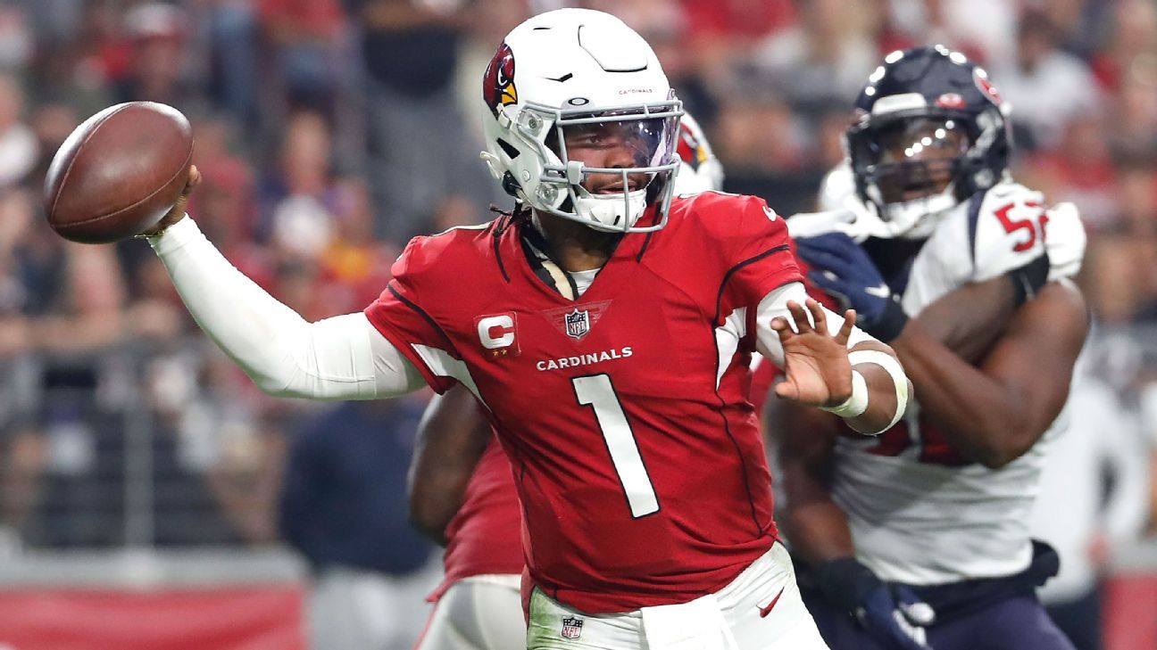 Quarterback Arizona Cardinals Kyler Murray tidak akan bermain kecuali dia dapat berfungsi di ‘level tinggi’ dari saku, kata pelatih Kliff Kingsbury