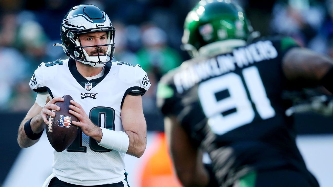 Gardner Minshew melempar TD pertama sebagai Eagle, anak panah 36 yard ke Dallas Goedert – Majalah Time.com