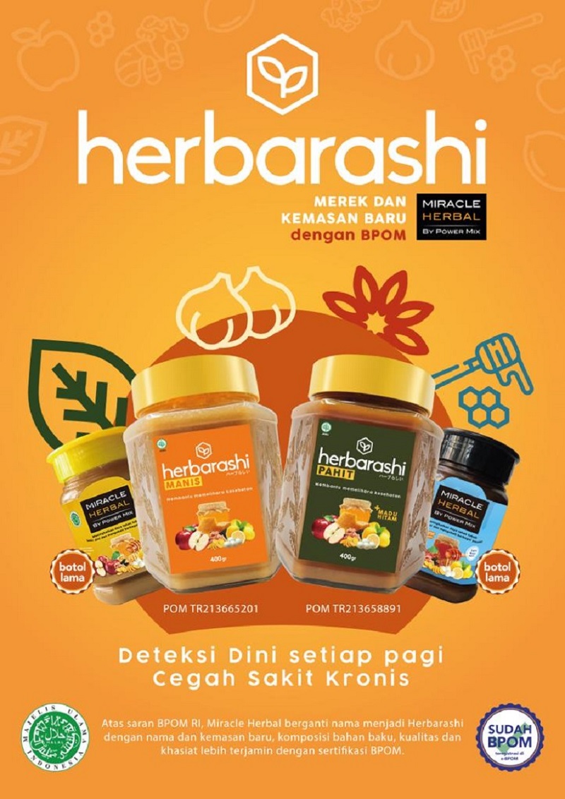 Bedakan Miracle Herbal yang Asli dan Yang Palsu, Apa Pula Itu Herbarashi?