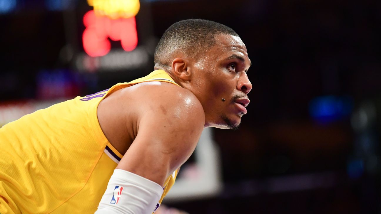 Bintang Los Angeles Lakers Russell Westbrook duduk di akhir kekalahan; Pelatih Frank Vogel mendapat lampu hijau, kata sumber