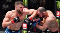 Calvin Kattar mengalahkan Giga Chikadze dalam kemenangan mutlak di UFC Fight Night Calvin Kattar mengalahkan Giga Chikadze dalam kemenangan mutlak di UFC Fight Night