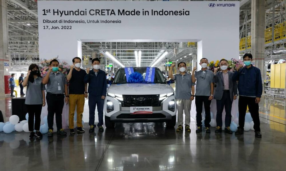 Hyundai Rayakan Produksi Perdana Creta Secara Lokal di Indonesia