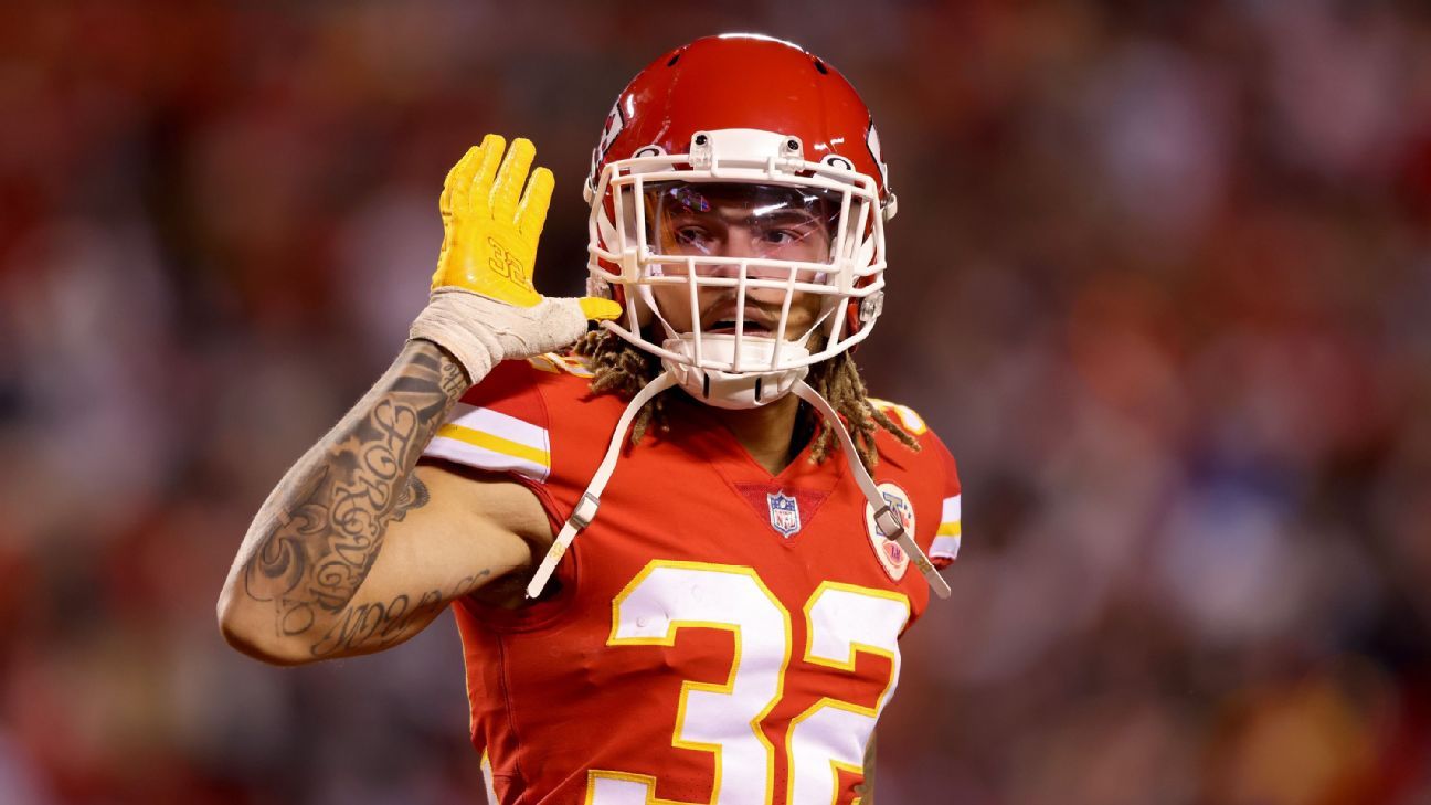 Tyrann Mathieu (gegar otak) dari Kansas City Chiefs akan bermain di pertandingan gelar AFC