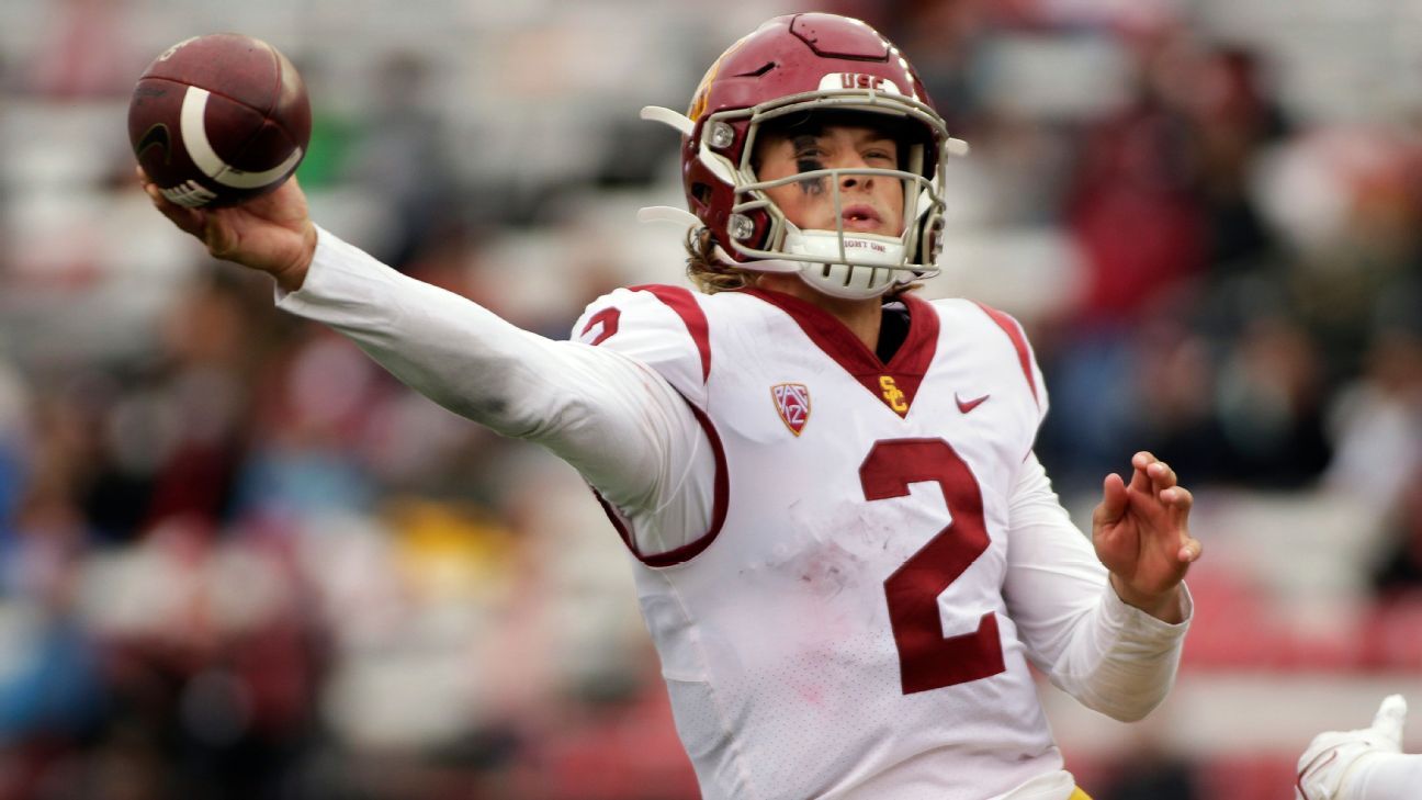 USC Trojans QB Jaxson Dart memasuki portal transfer NCAA