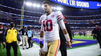 Jimmy Garoppolo, menghadapi masa depan yang tidak pasti dengan San Francisco 49ers, mengatakan emosi ‘menghantam cukup keras’ setelah kehilangan judul game NFC Jimmy Garoppolo, menghadapi masa depan yang tidak pasti dengan San Francisco 49ers, mengatakan emosi ‘menghantam cukup keras’ setelah kehilangan judul game NFC
