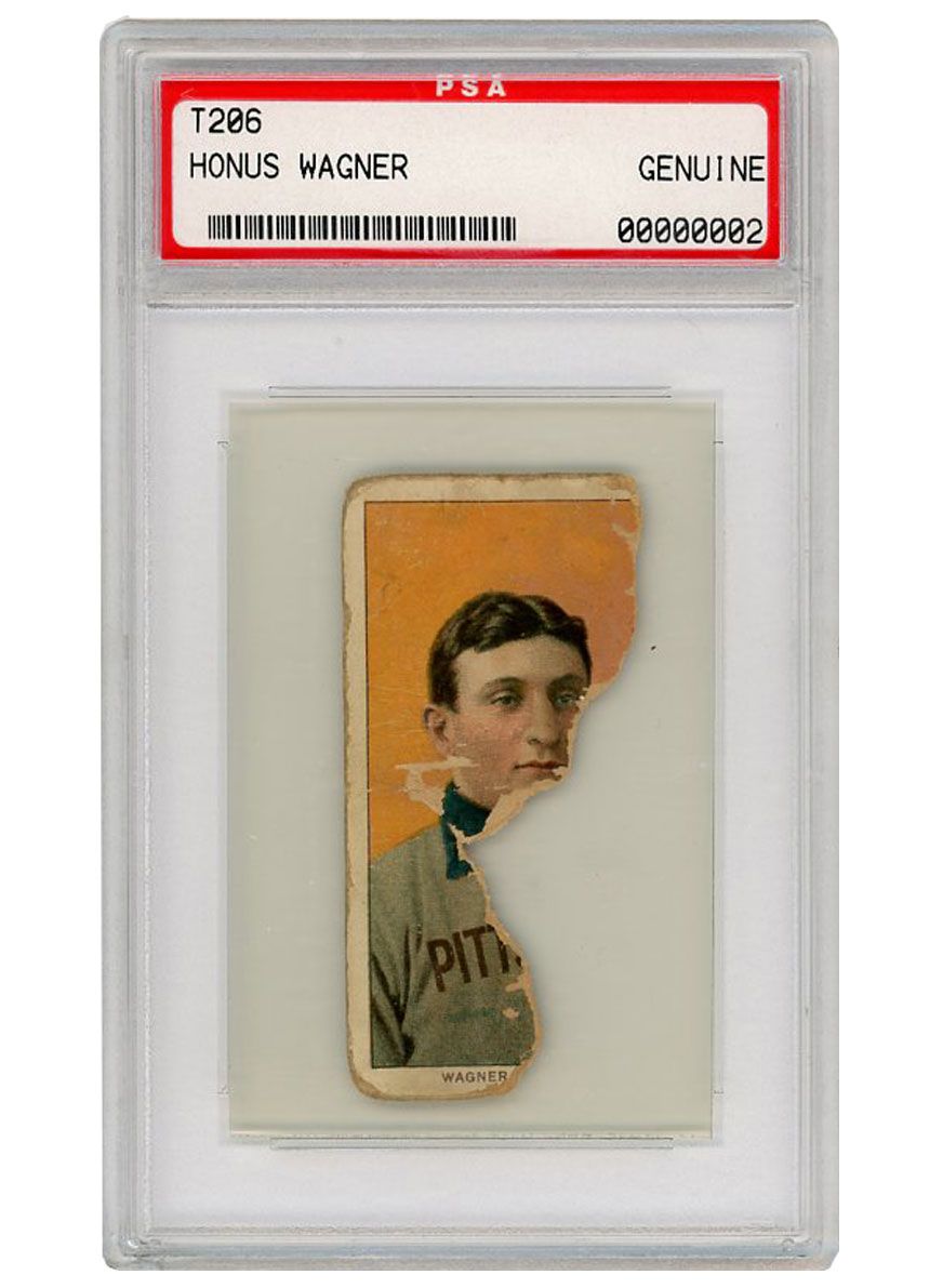 Setengah dari kartu T206 Honus Wagner dijual di lelang seharga 5.960