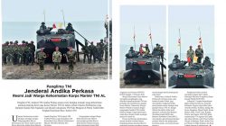Panglima TNI Jenderal Andika Perkasa Resmi Jadi Warga Kehormatan Korps Marinir TNI AL